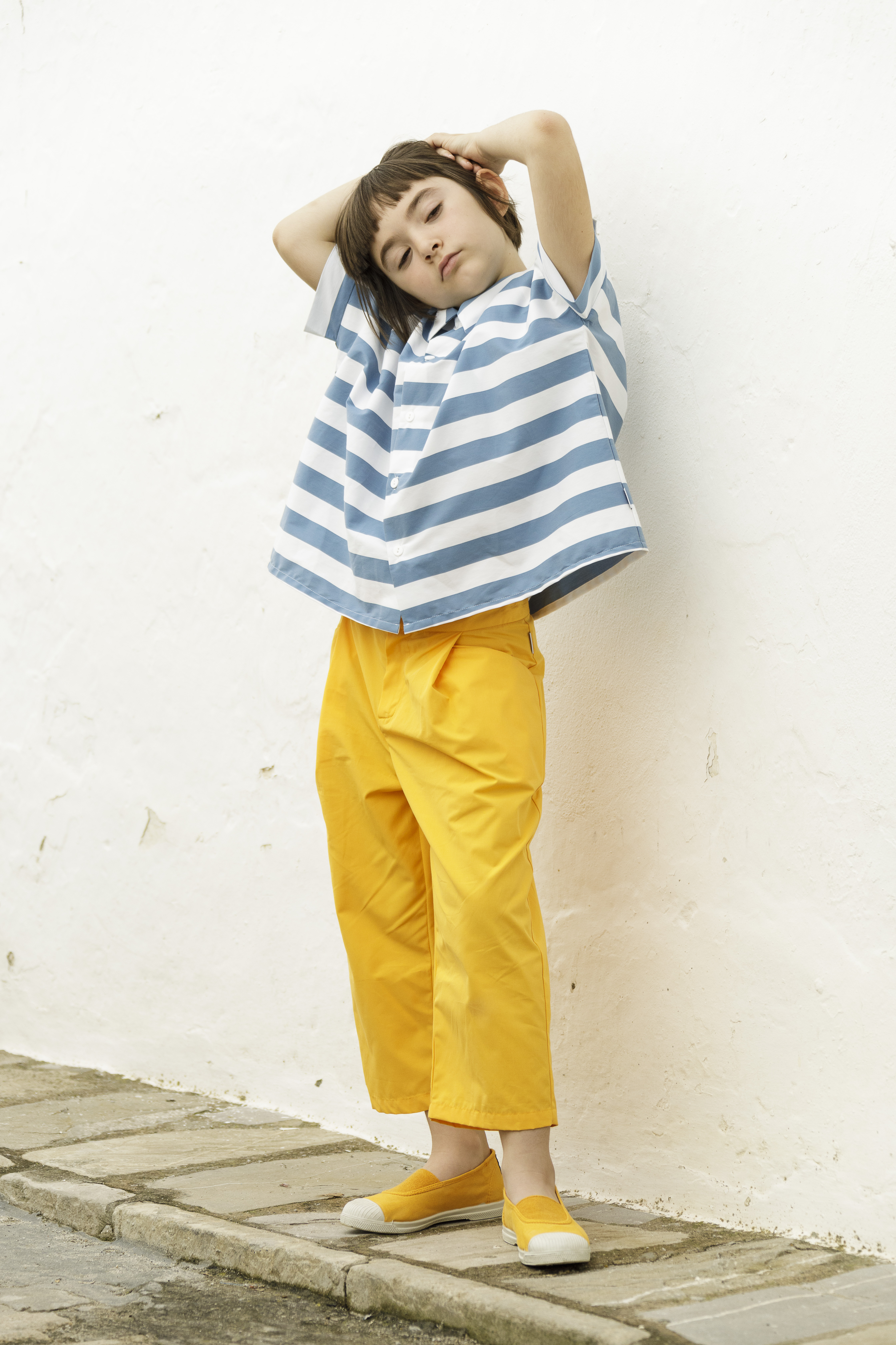                                                                                                                       Relaxed Pants - Yellow