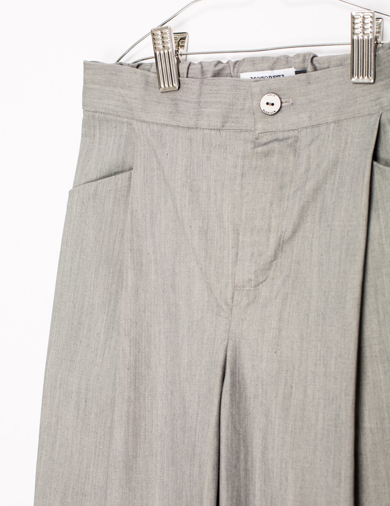                                                                                                                       Relaxed Pants - Grey denim