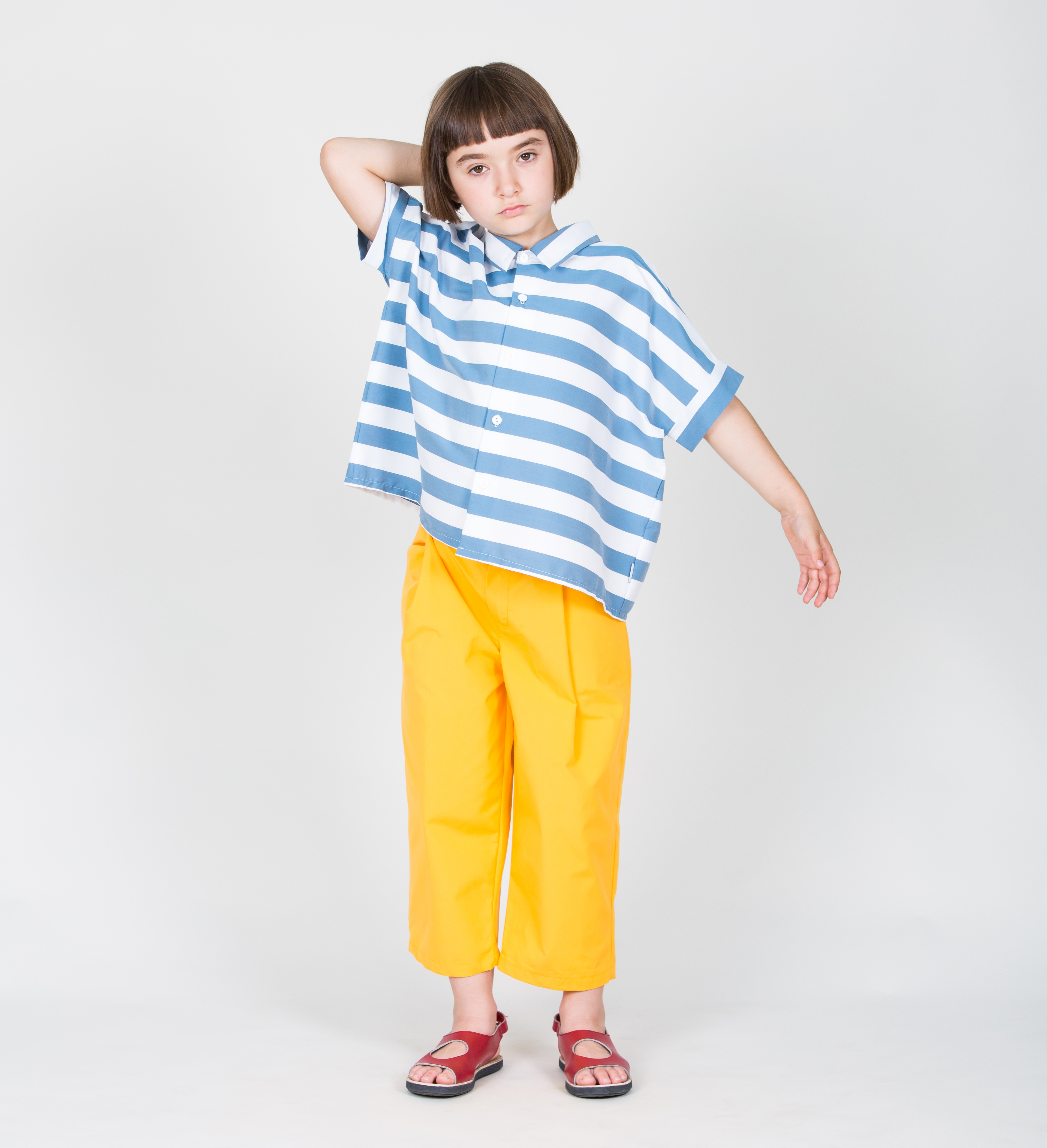                                                                                                                       Relaxed Pants - Yellow