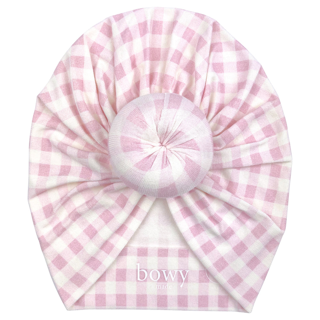                                                                                                                                                                                                                              Baby Turban - Gingham