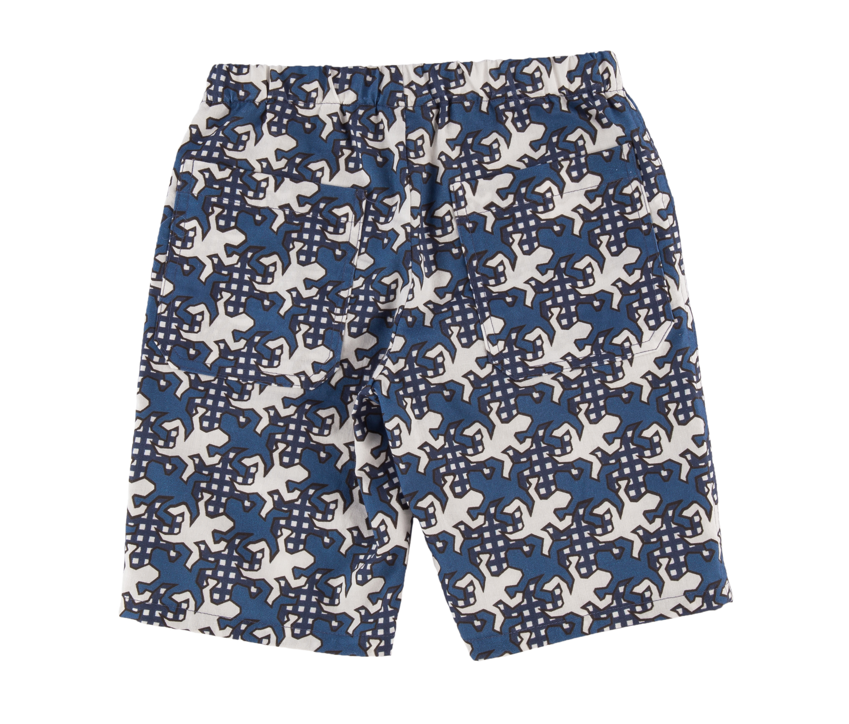 Bermuda Shorts - Gecko Print 