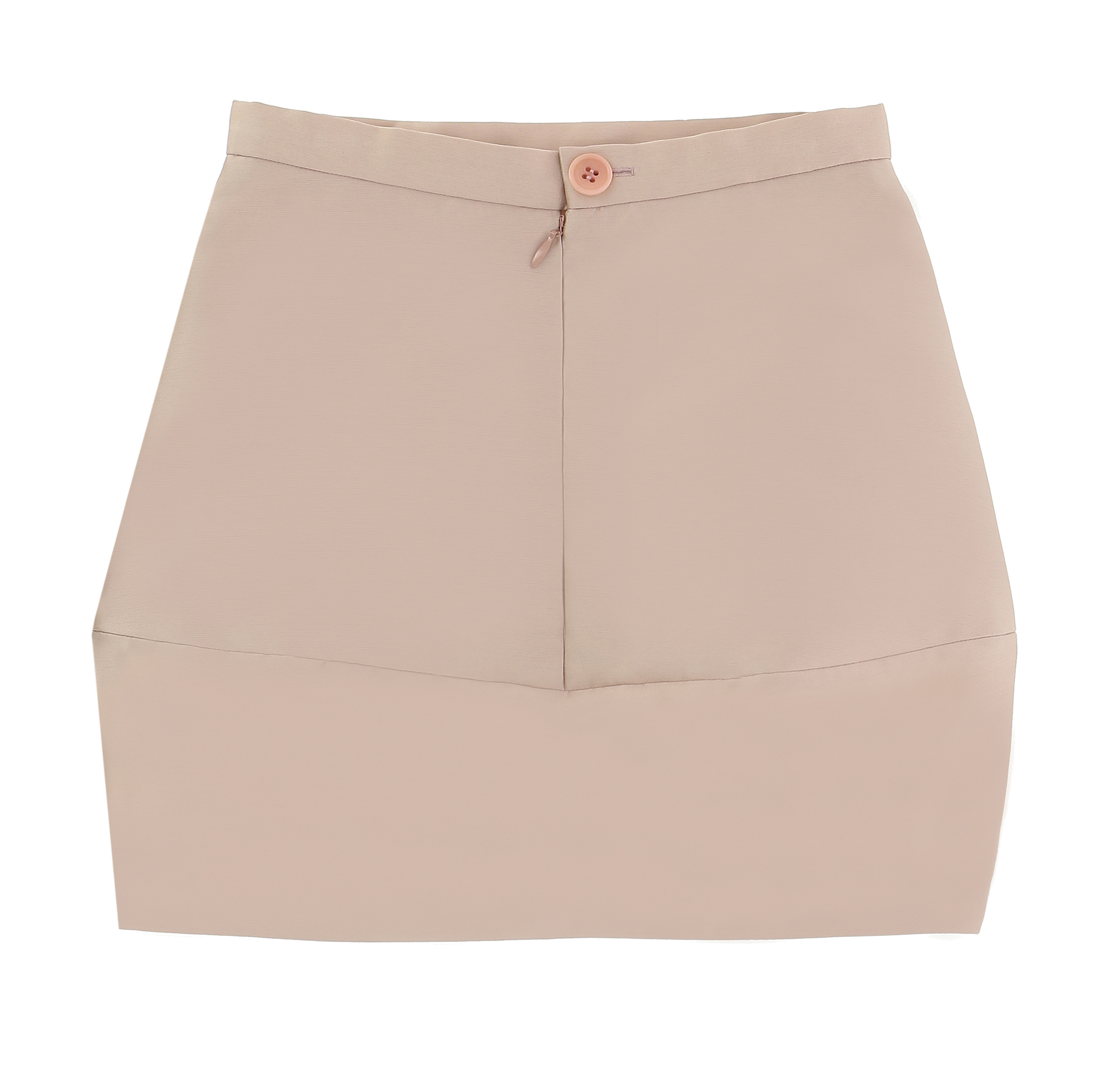 Bourget Skirt - Pale Pink Mikado 
