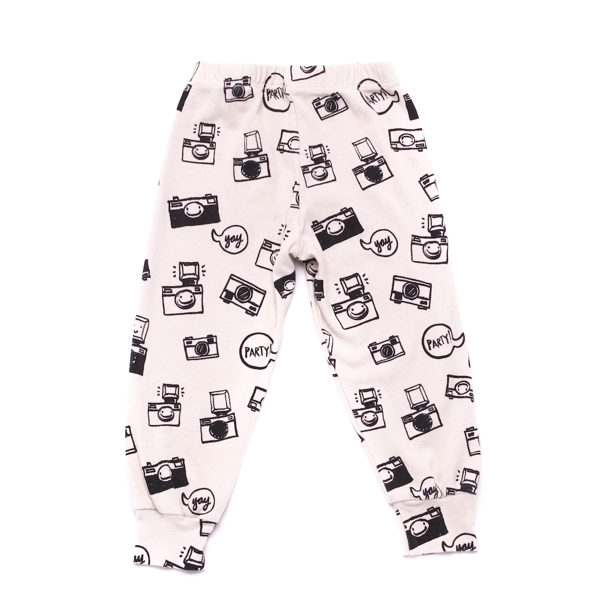 Camera Print Bubble Pants 