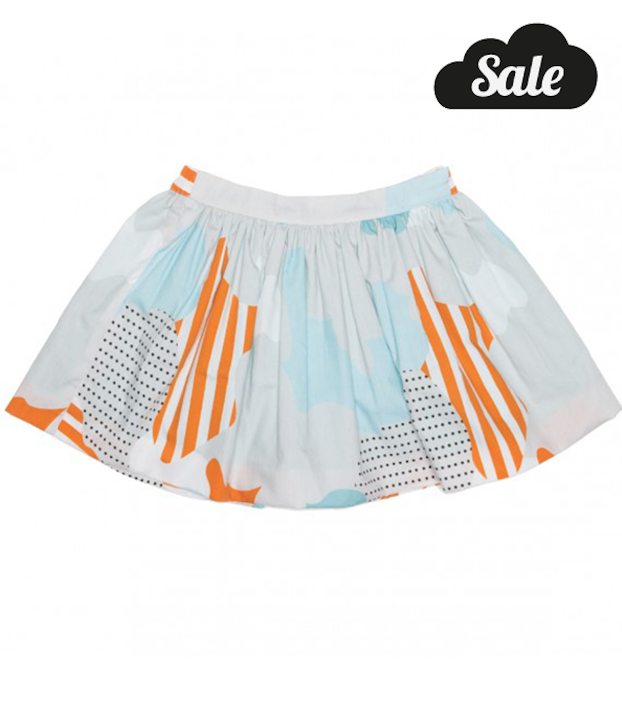 Camo print skirt