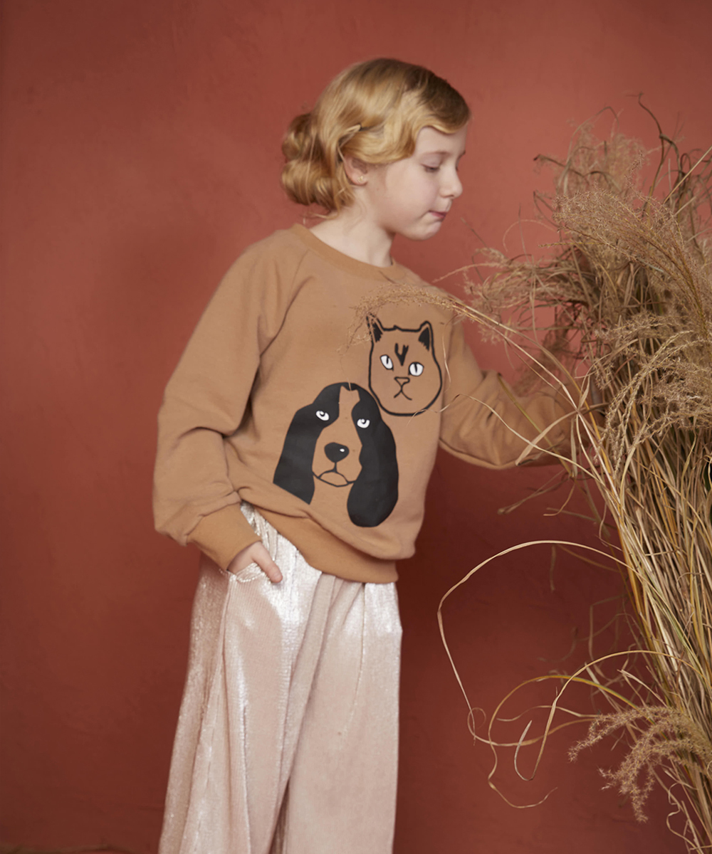                                                                                                 Cats + Dogs Sweatshirt 