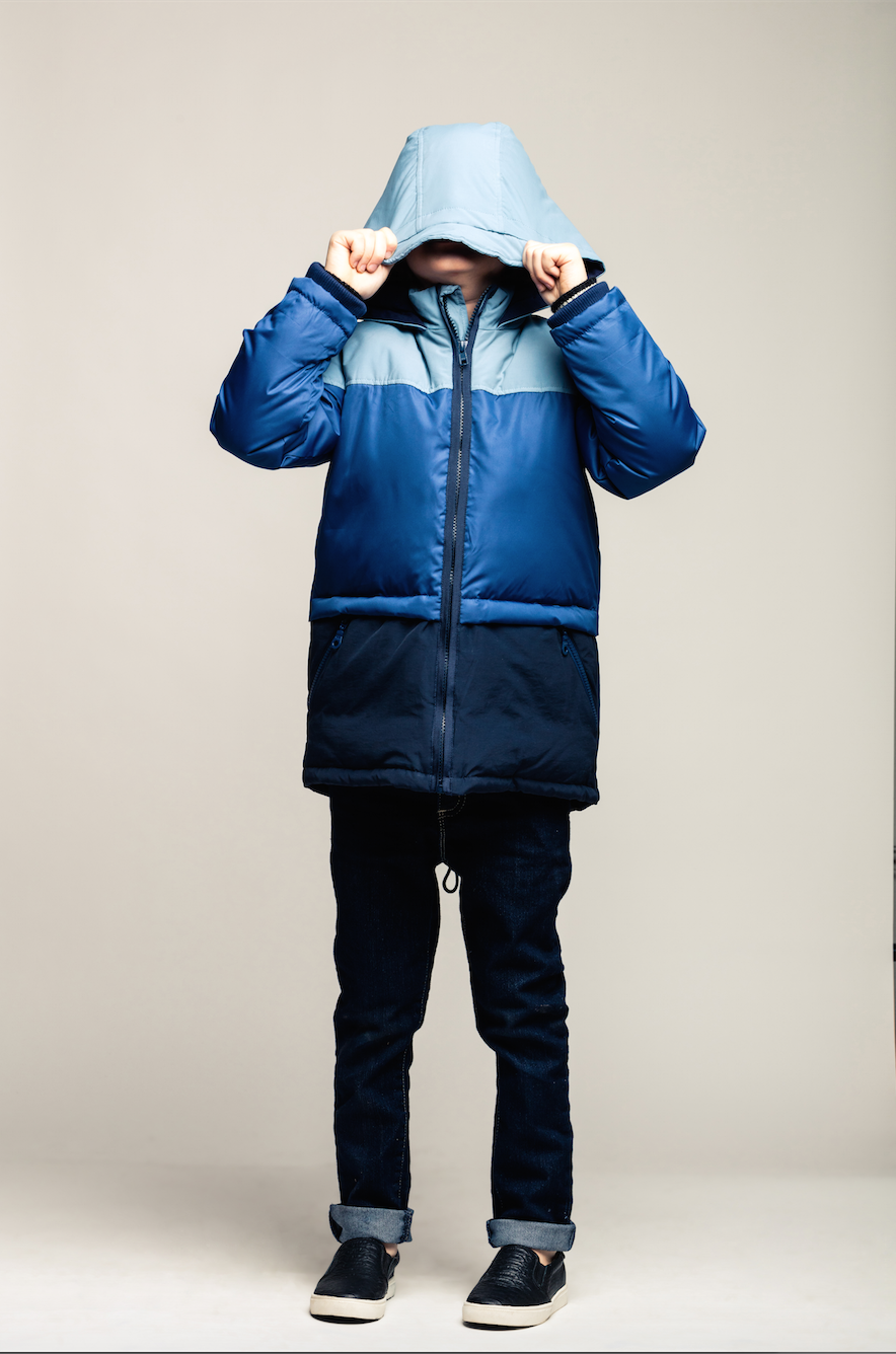 Color Block Parka Midnight 