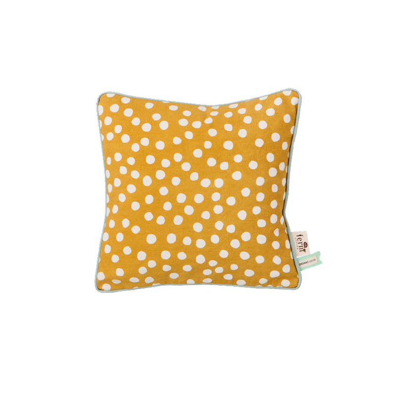 Dots Cushion - Curry