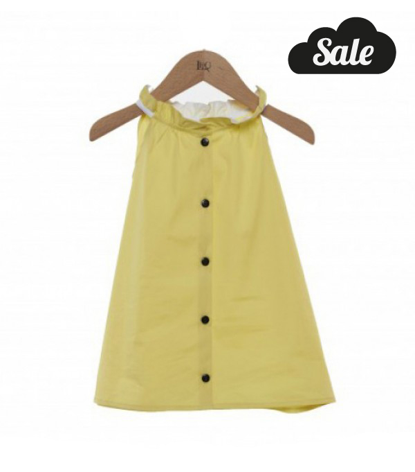 Frou frou Top  - Yellow