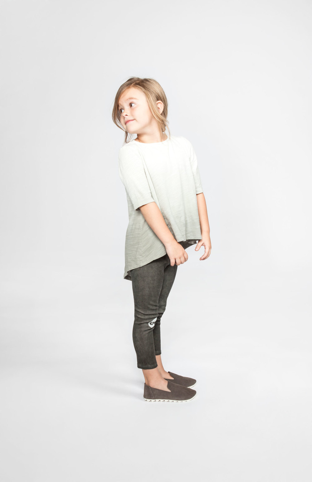 Hi-low Tunic With Ombre Wash