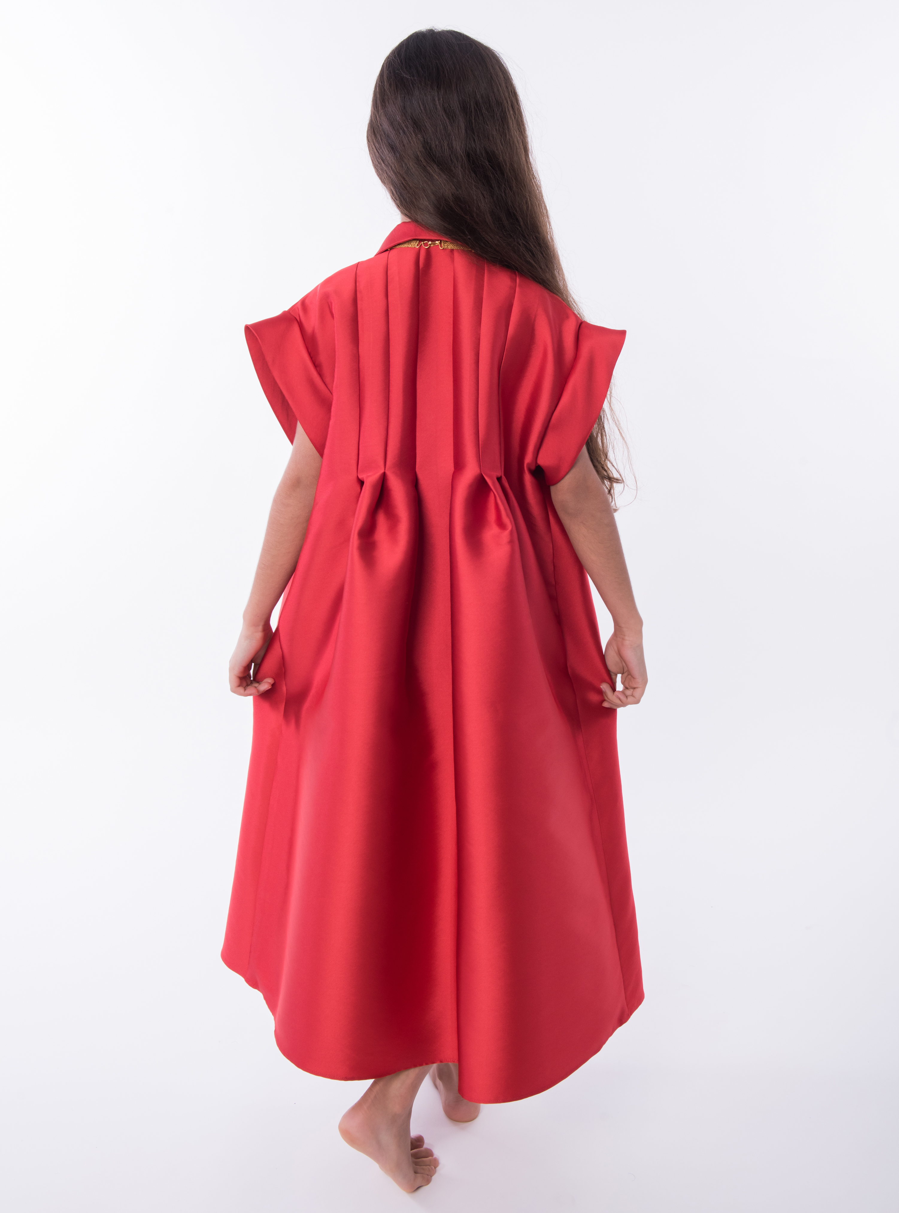                                                                                               IAMMAI - Red Kaftan 