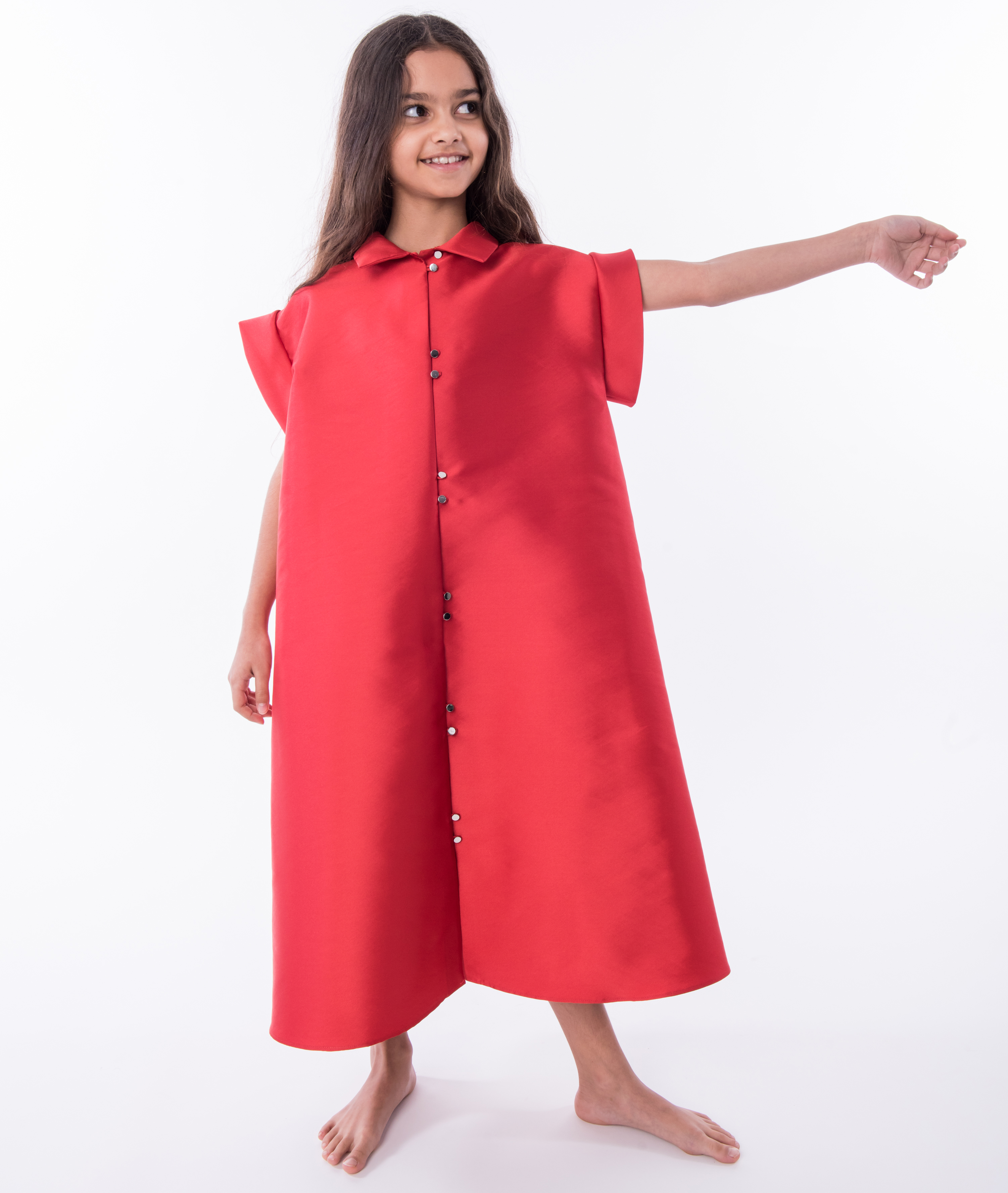                                                                                               IAMMAI - Red Kaftan 