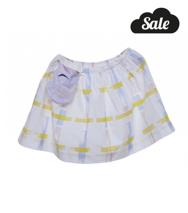 Pocket Skirt - Stripes