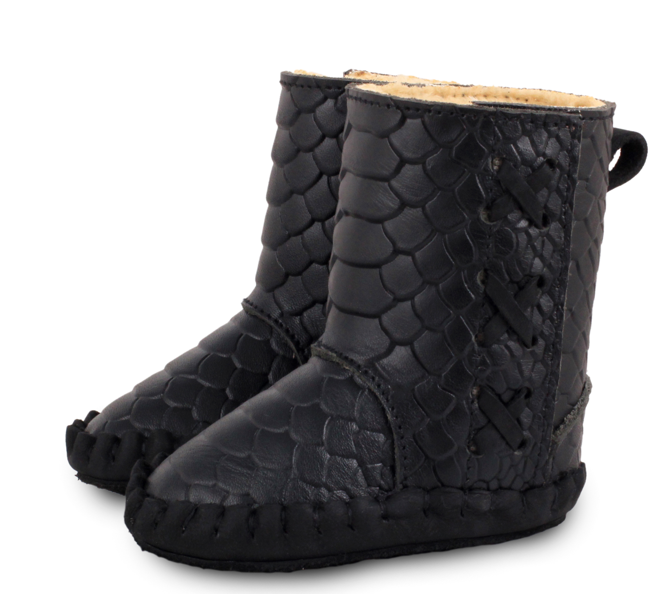 Rika Exclusive - Black Python Leather 