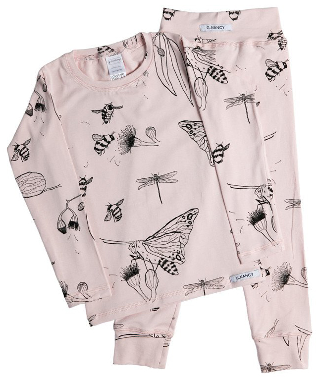 Rose Bug Long PJ Set 