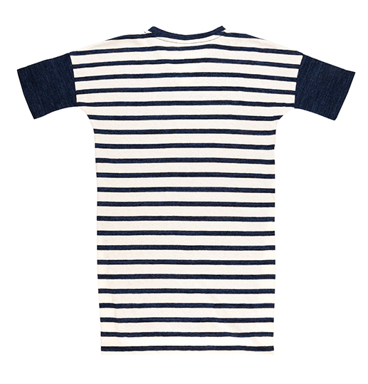 Tee Dress - Indigo/ Stripe 