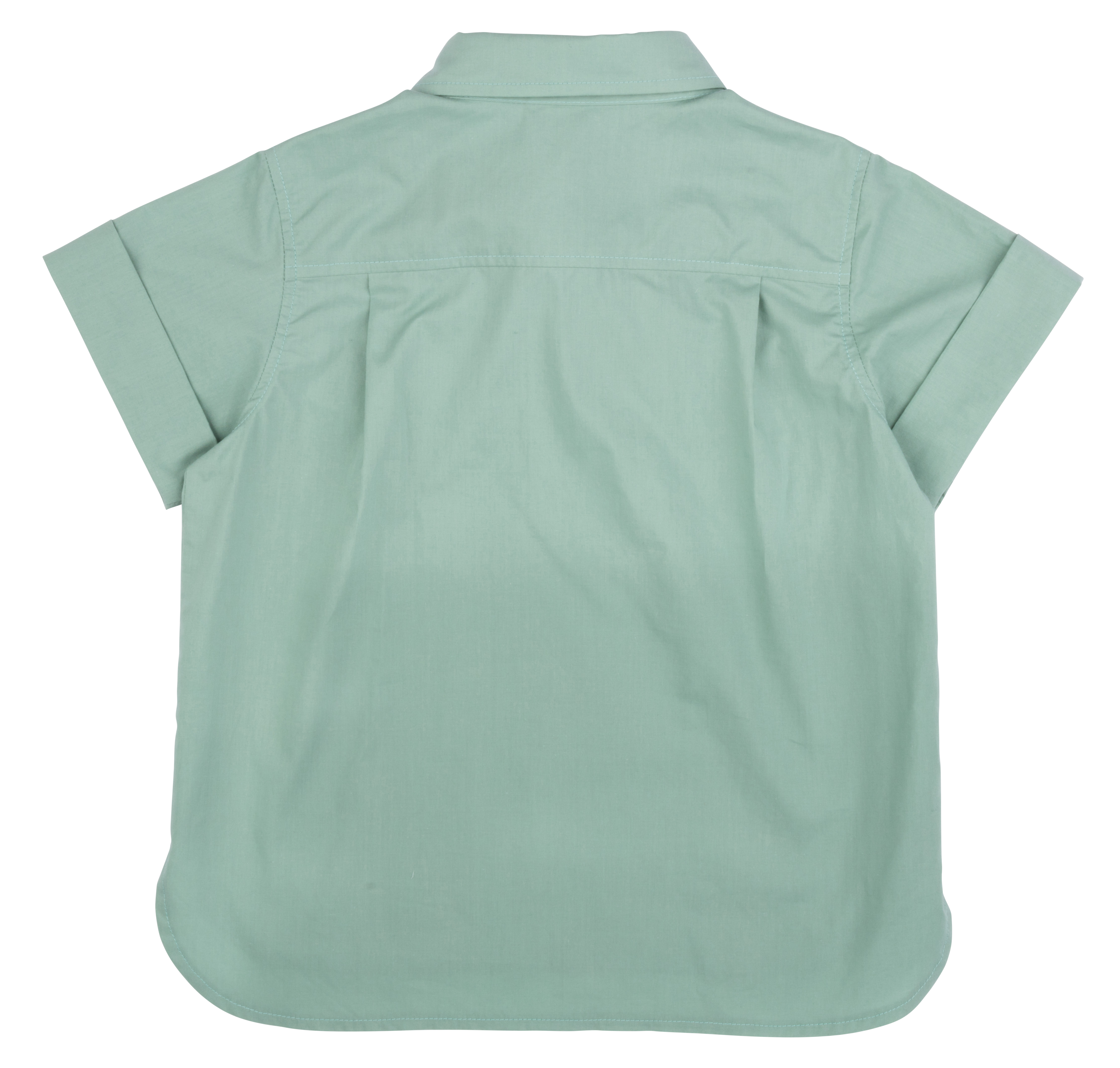         Tilted Shirt - Beryl Green